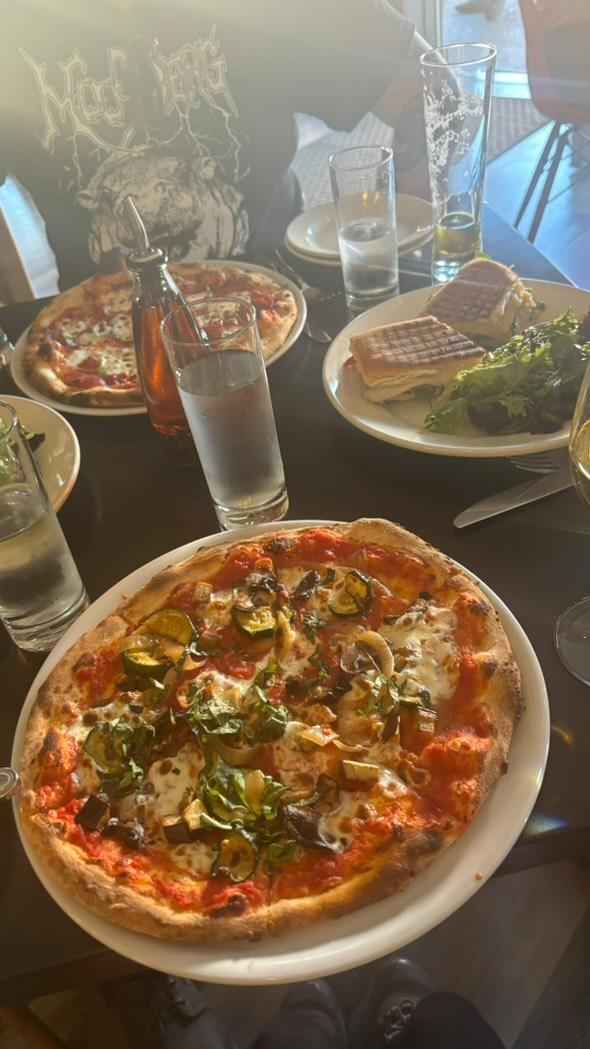 Some pizza we got in Beacon