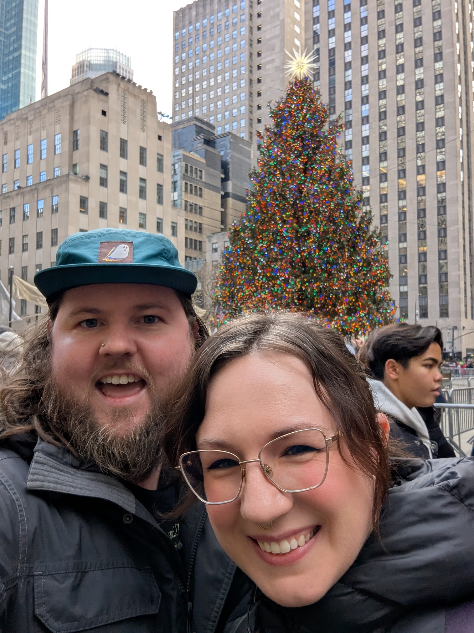 The reason for the season, and our trip to the city