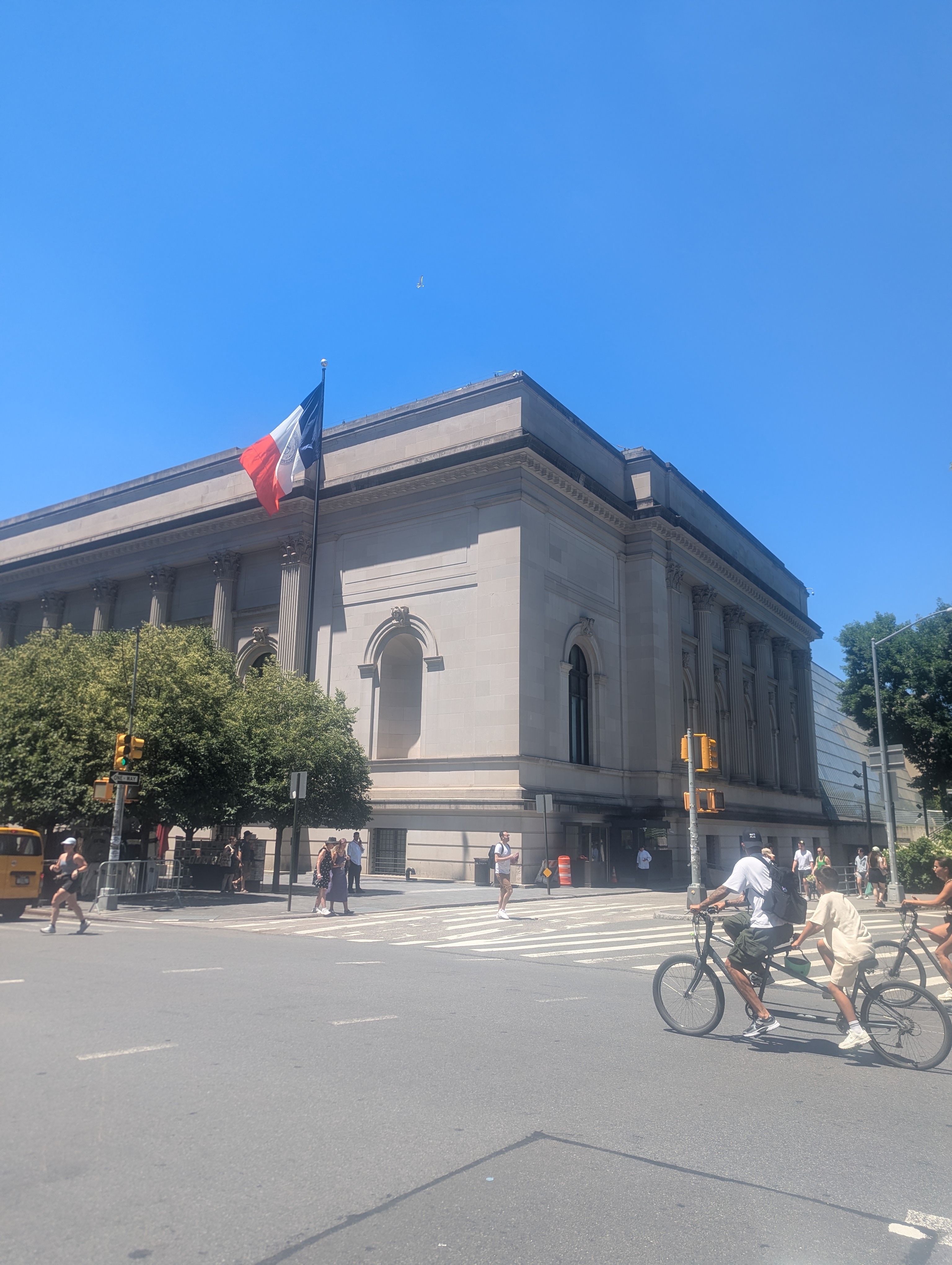 This is the front of one of the museums.