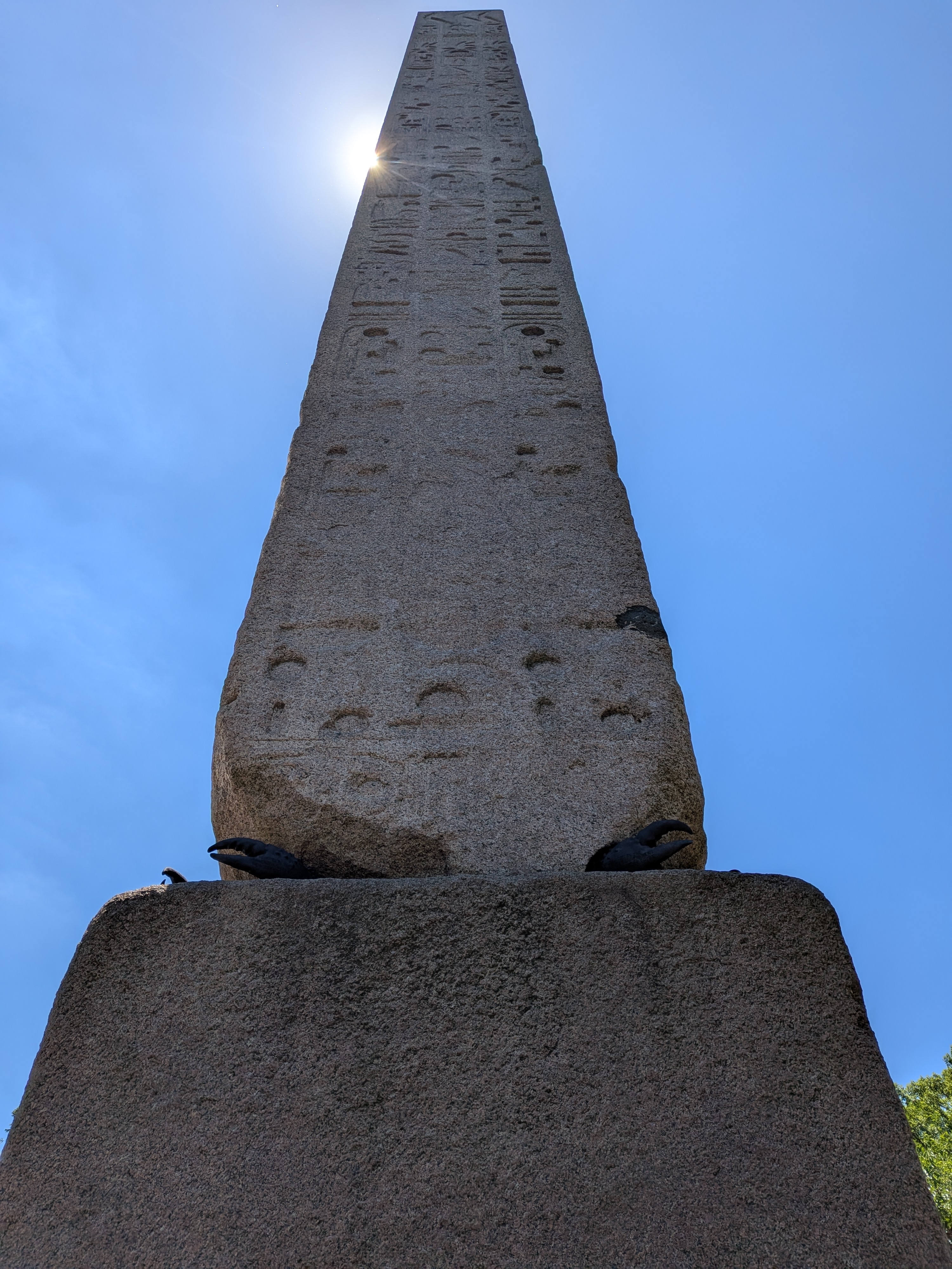 A cool picture I took right under the Obelisk.