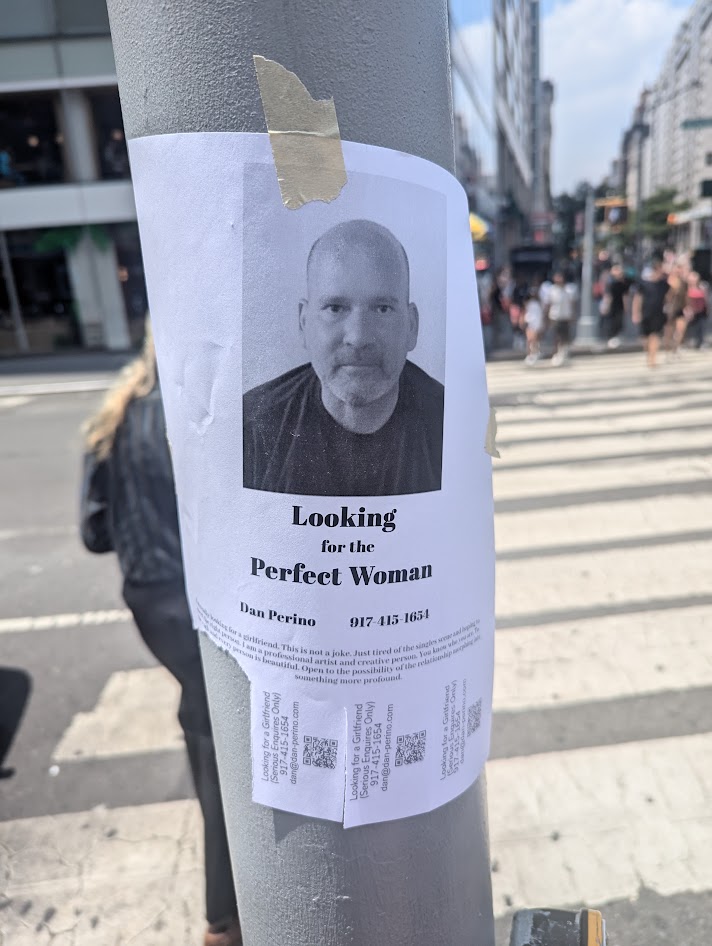 I hope this guy finds his perfect woman.