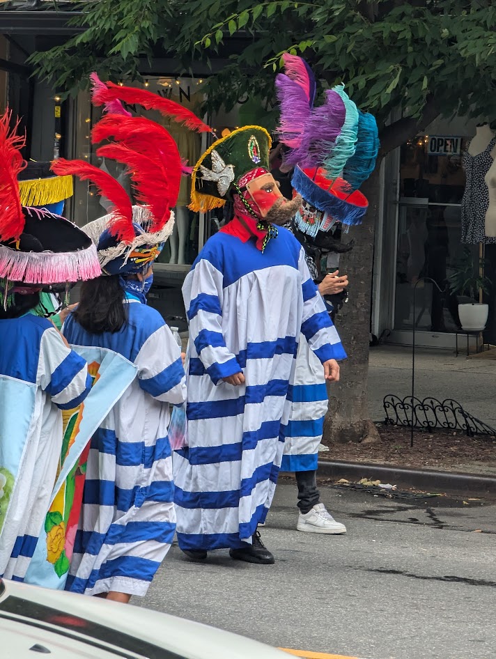 We stumbled upon a random parade.