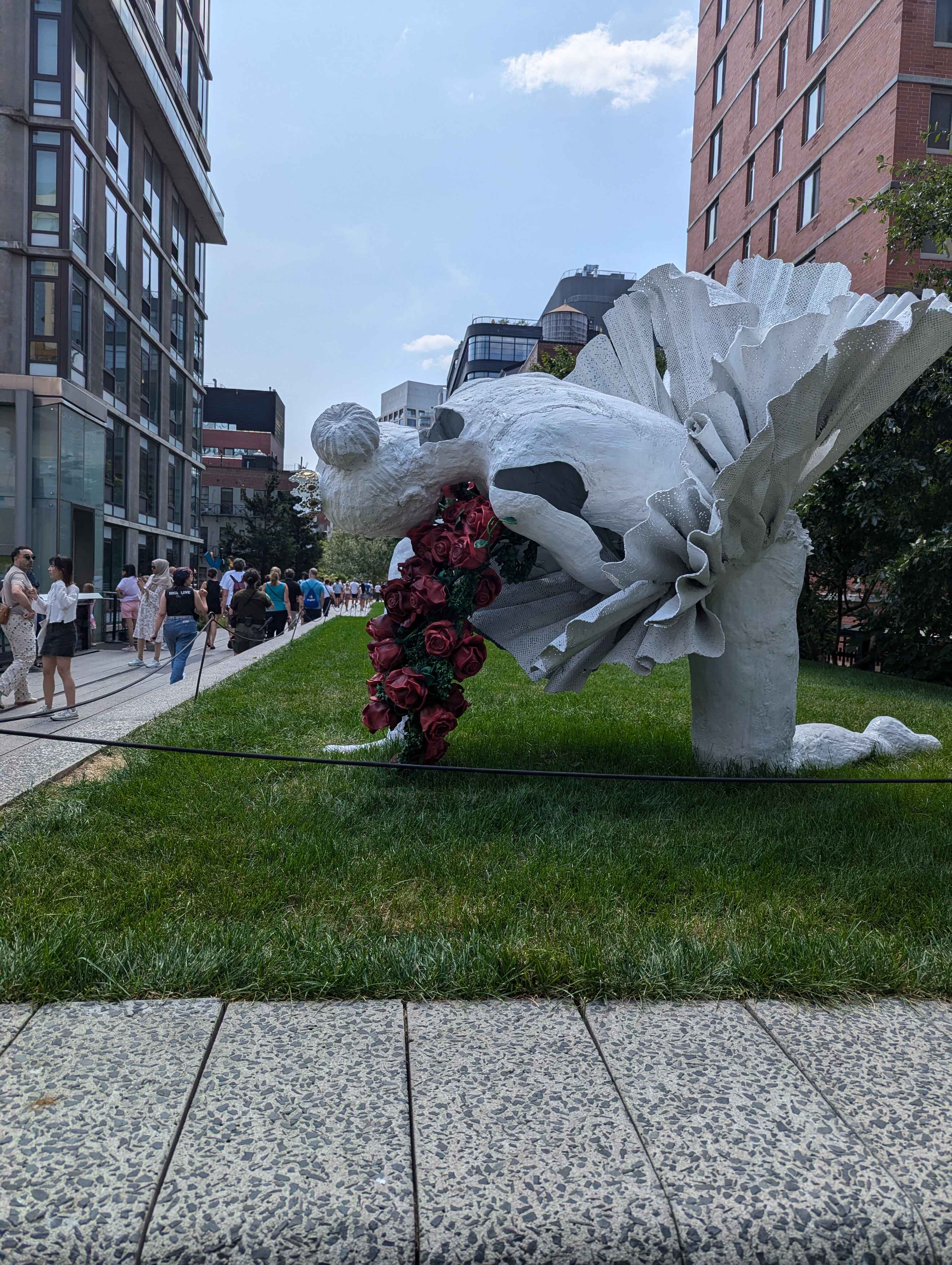Another view of the ballerina.