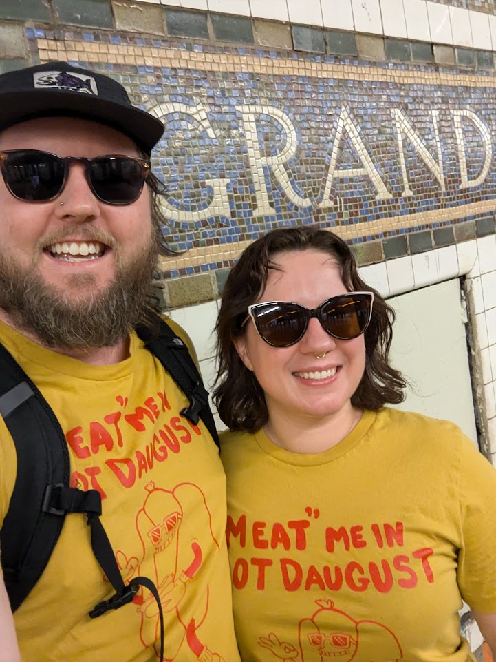Thanks Mike for the great hot daugust shirts!
