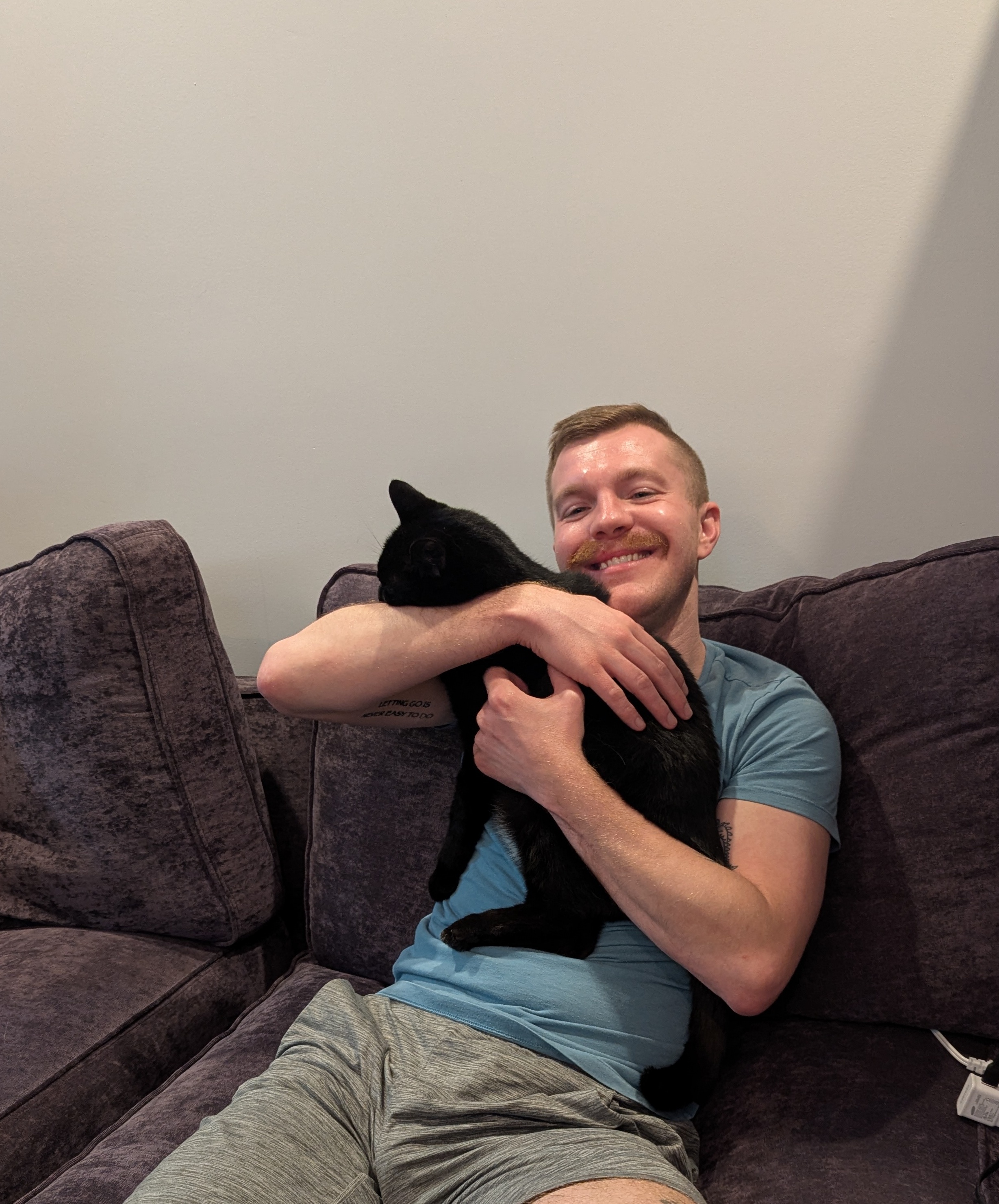Josh and Molly hanging out