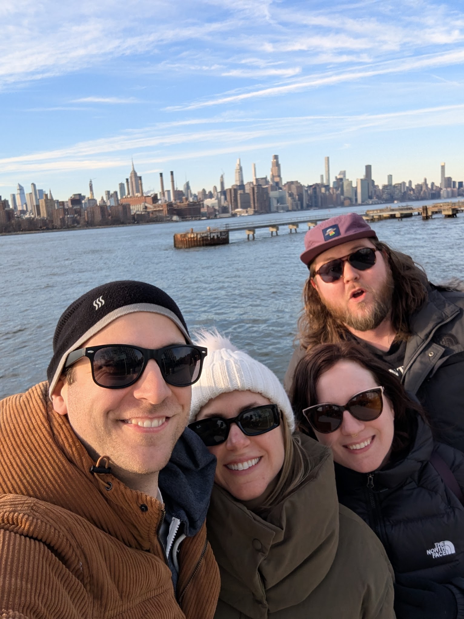 Gotta take a selfie with the gang.