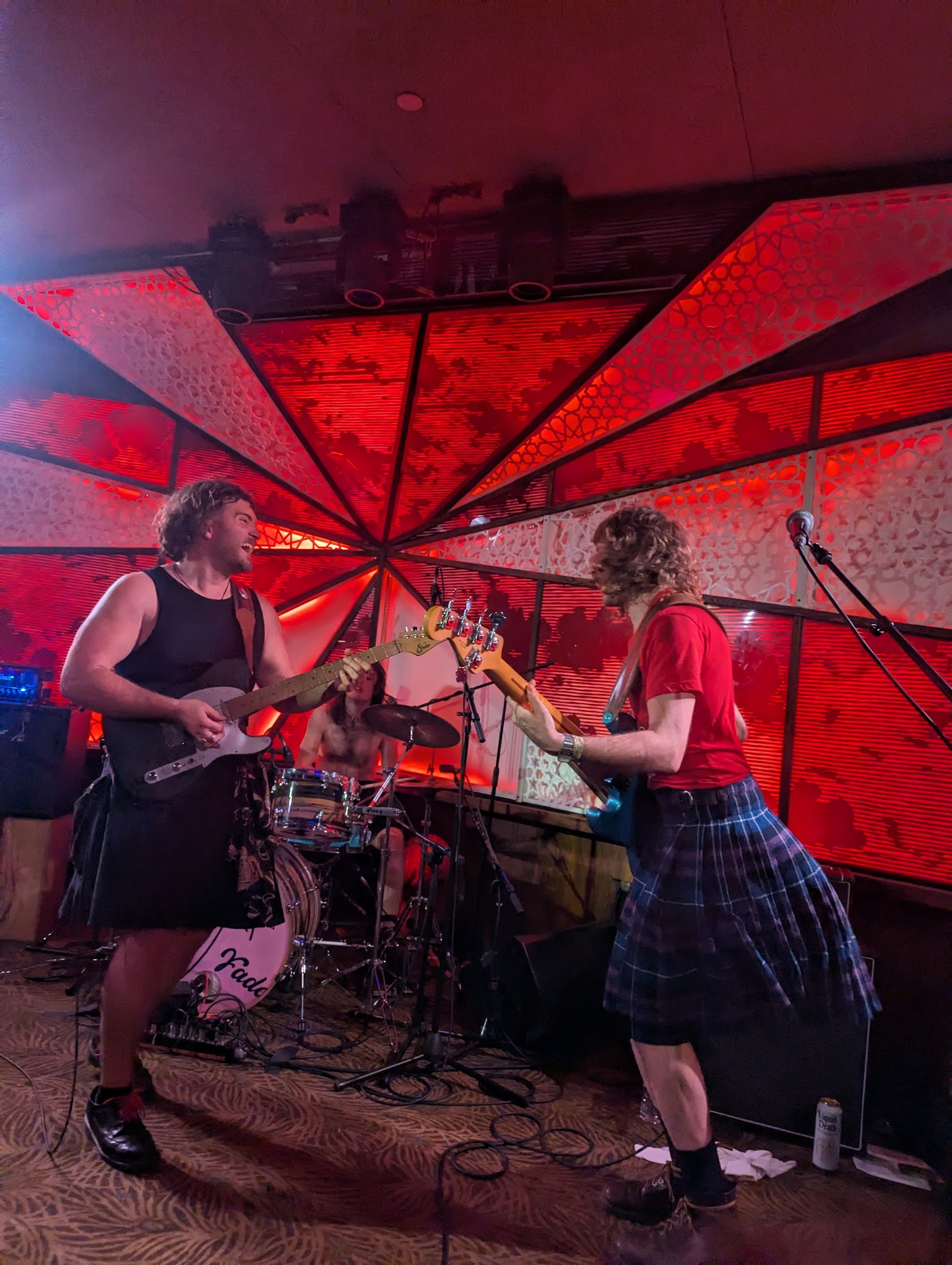 Another shot of High Fade, they are a band from Scotland