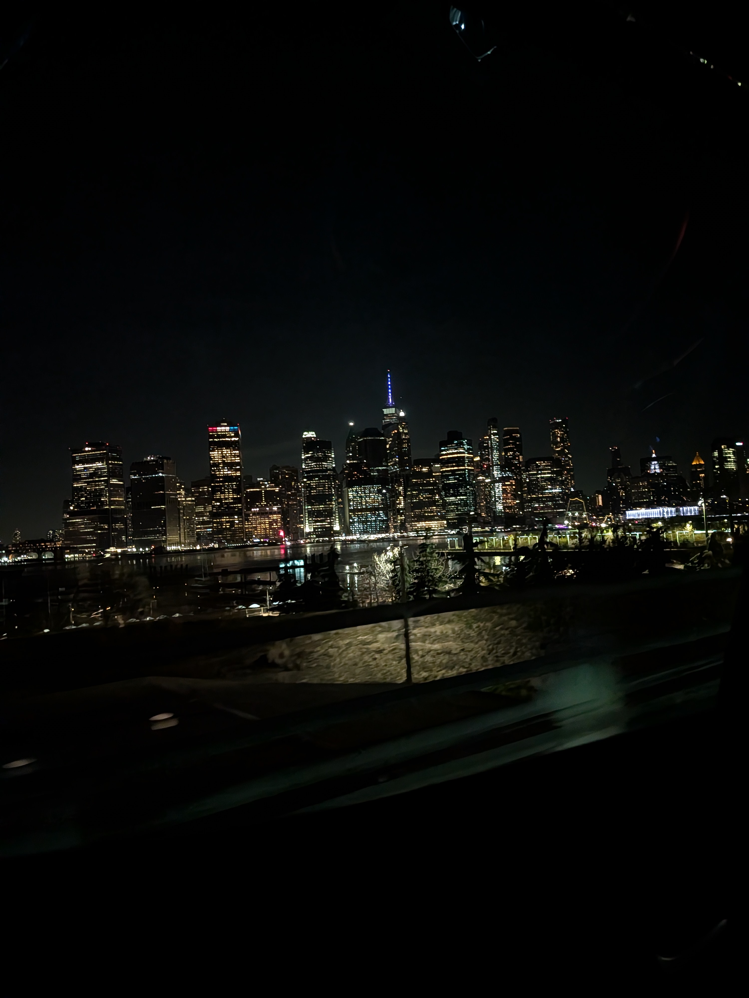 A nice view of the skyline on our way back home.