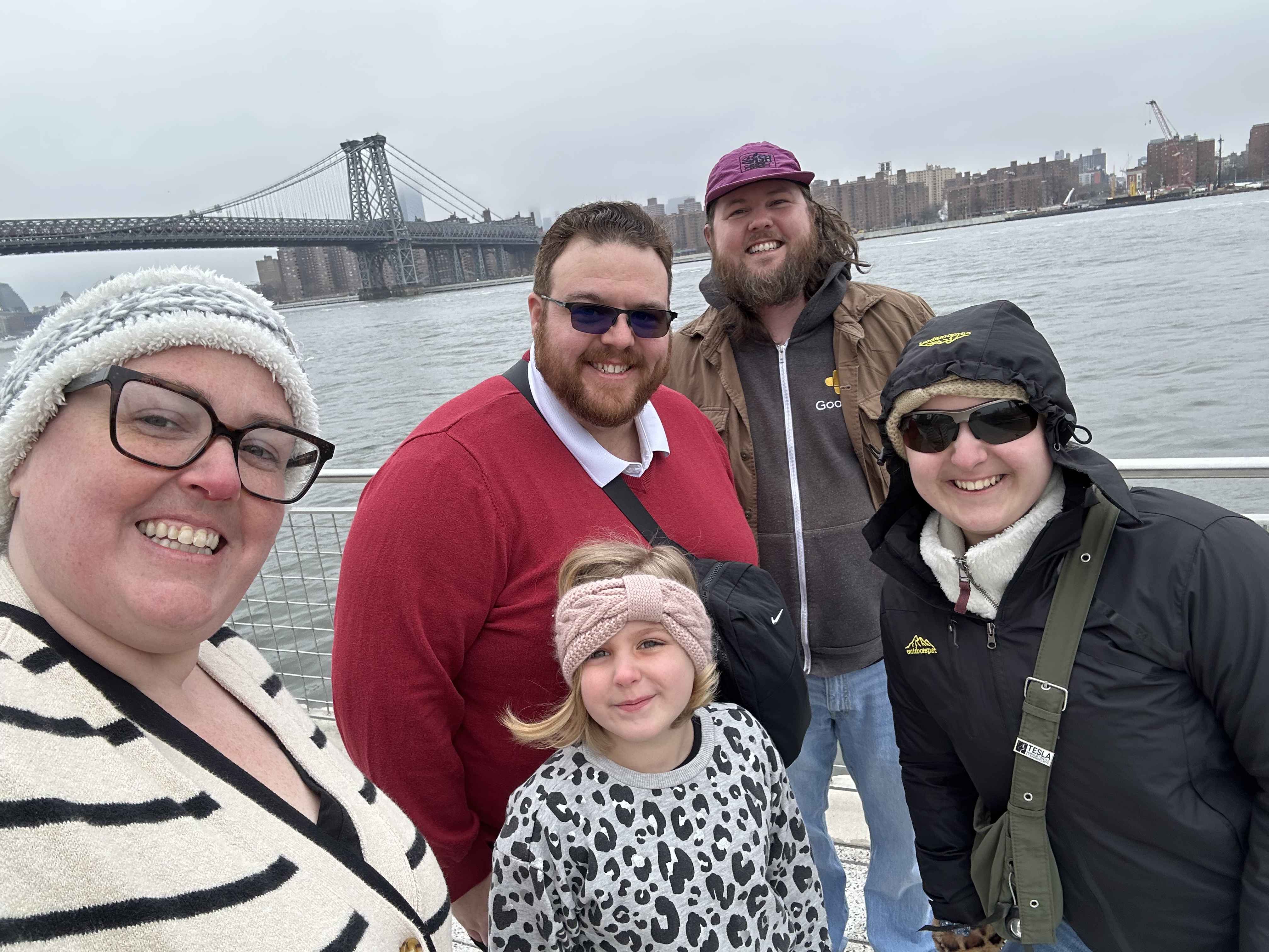 Josh and fam visited! Hey everyone!