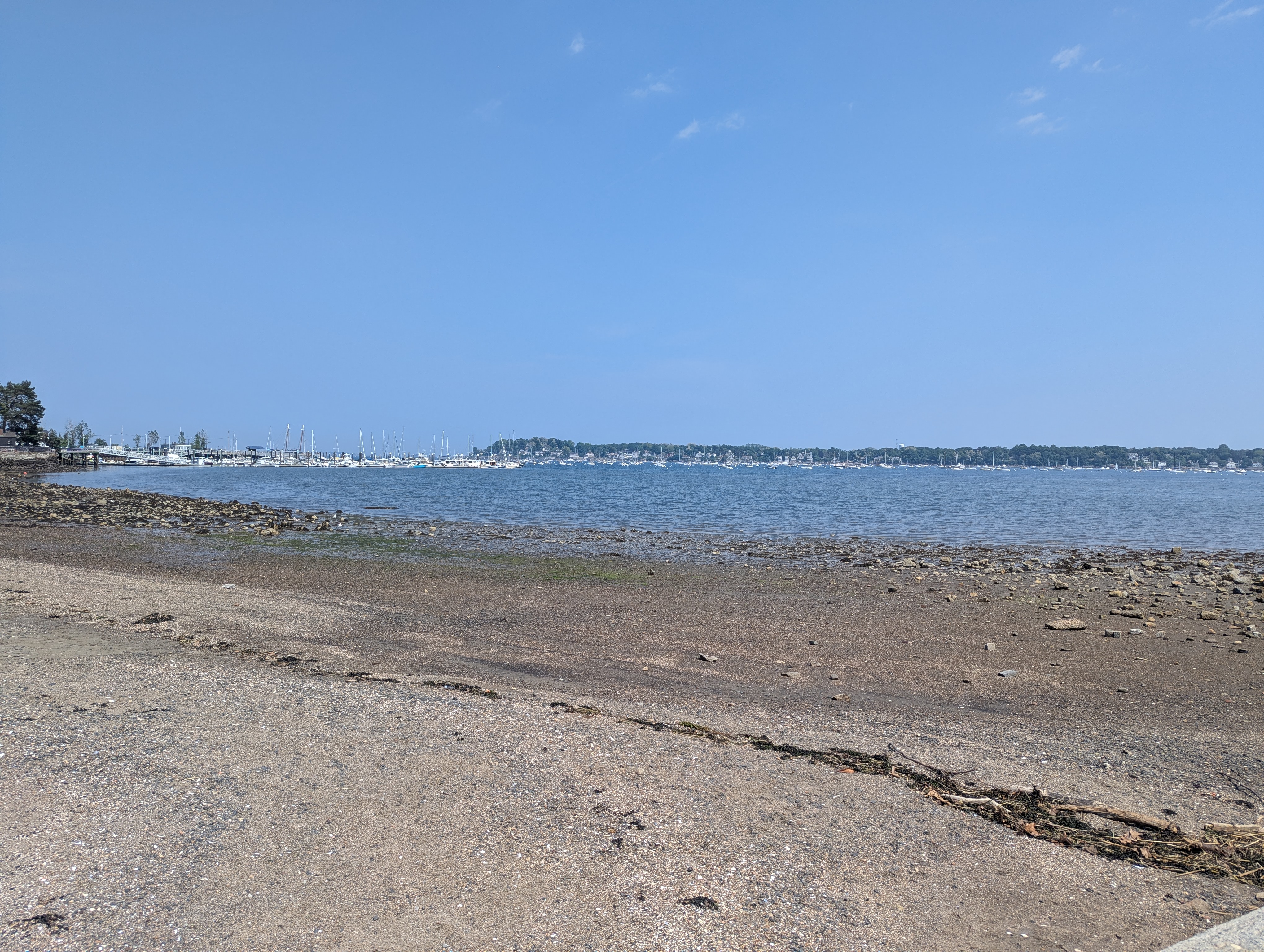 Once we walked down the wharf we got this great view!
