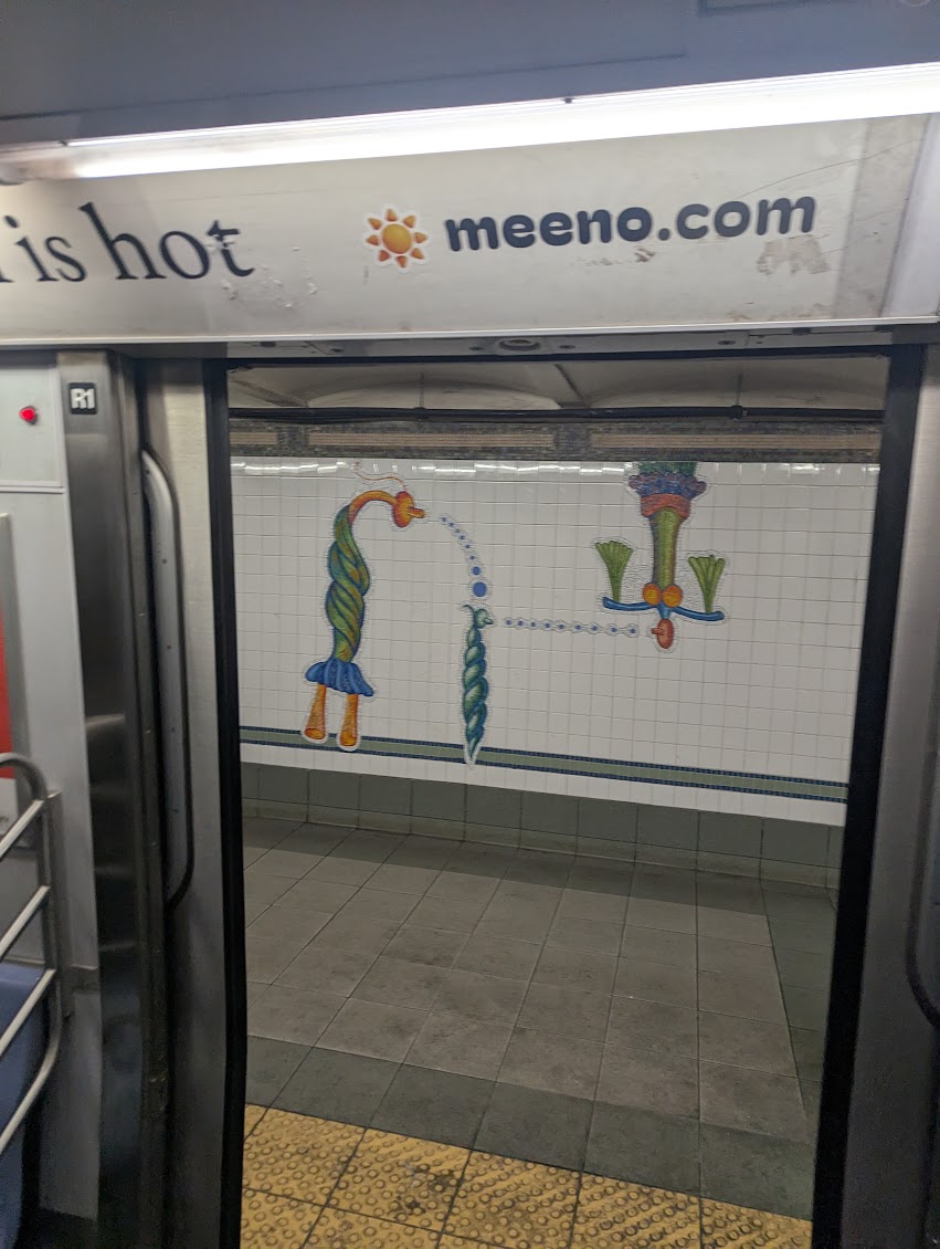 Time to take the subway home!