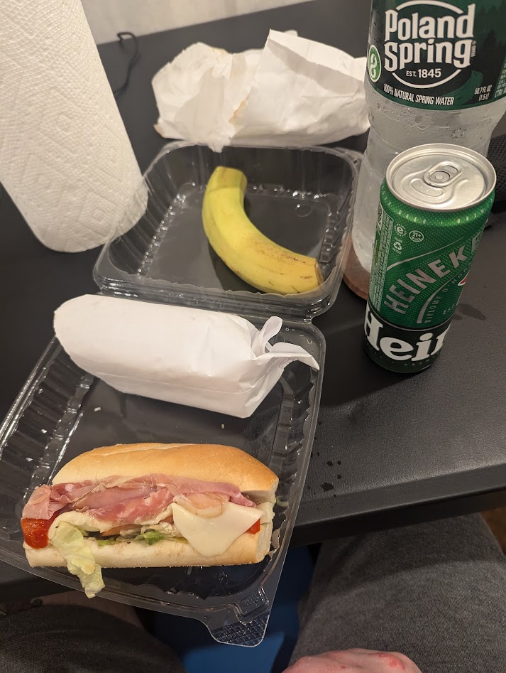 It came with a banana?