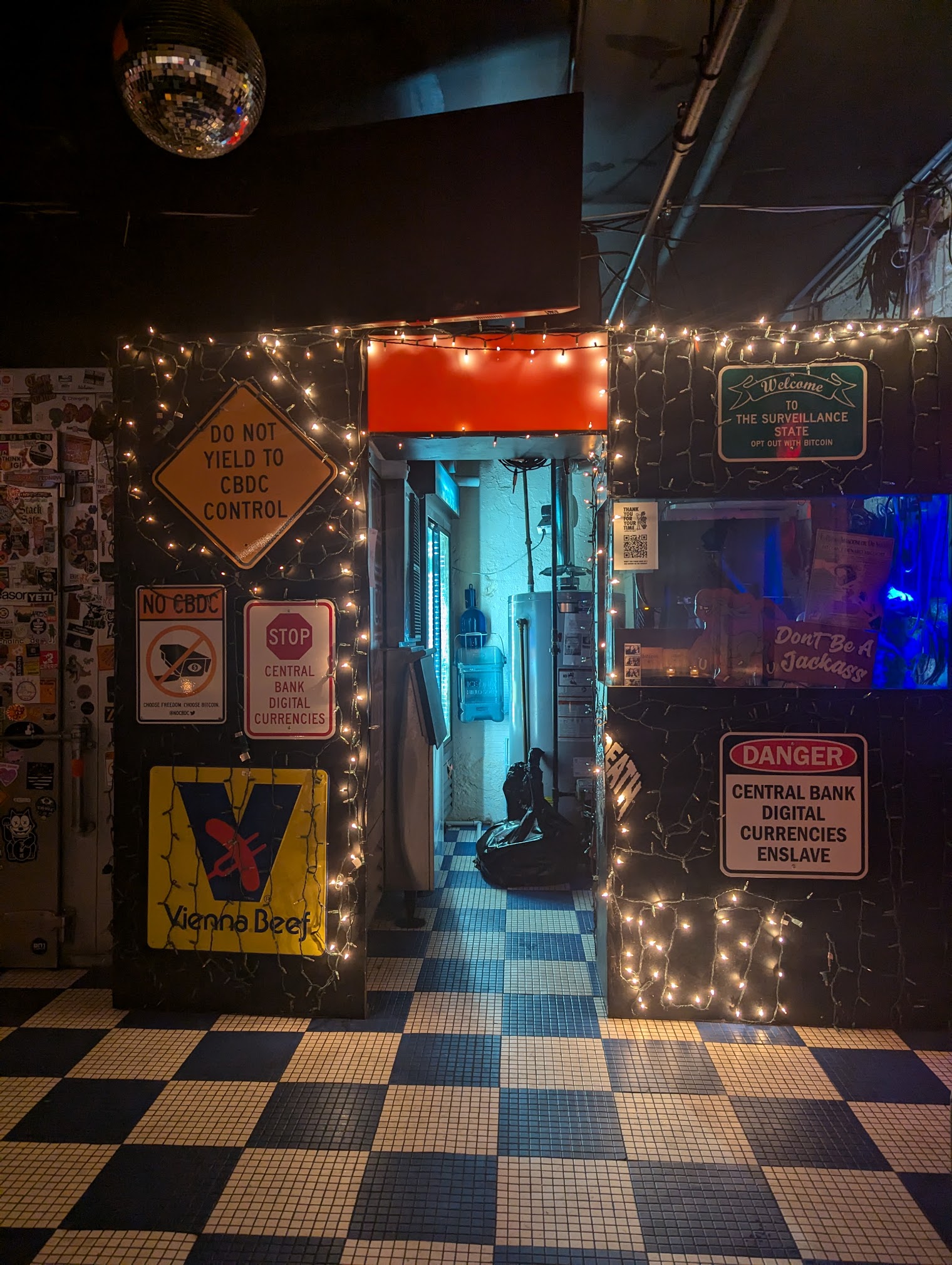 It turns out it was a crypto bar, which might be the weirdest bar vibe I have experienced in NYC so far